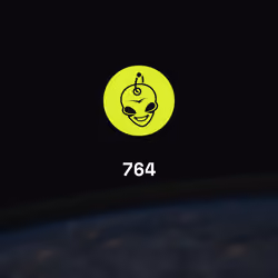 764