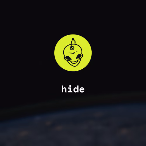 hide