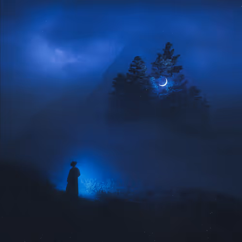 where the moon sleeps