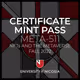 META-511 Certificate Mint Pass - Fall 2022
