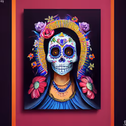 sugar skull #177