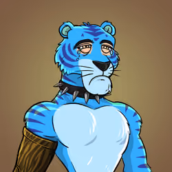 Athletic tiger #0175