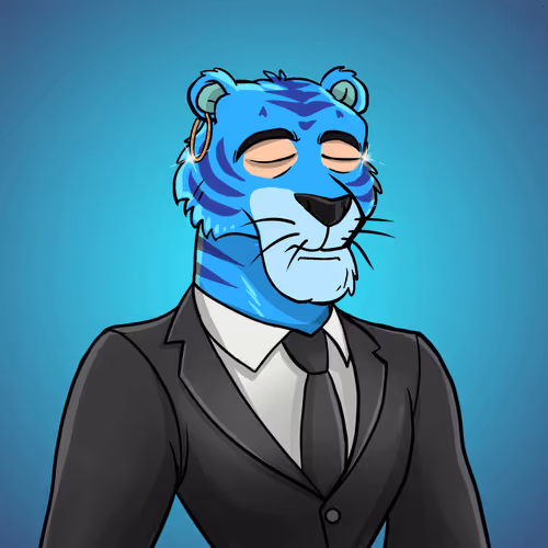 Athletic tiger #0590