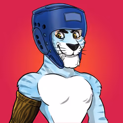 Athletic tiger #0003