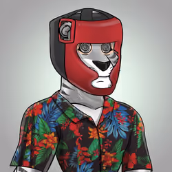 Athletic tiger #1119