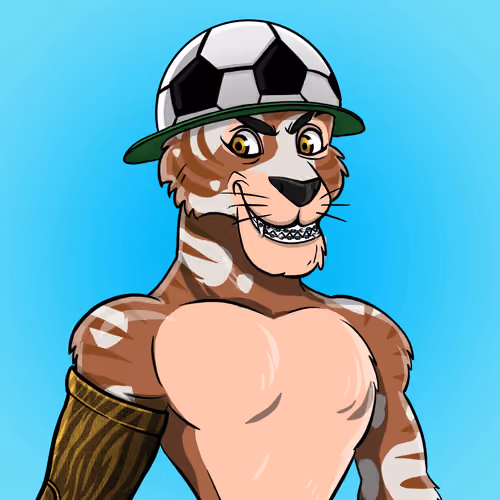 Athletic tiger #0721