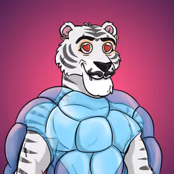 Athletic tiger #0714
