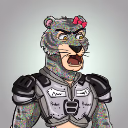 Athletic tiger #0080