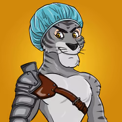 Athletic tiger #0277