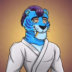 Athletic tiger #0332
