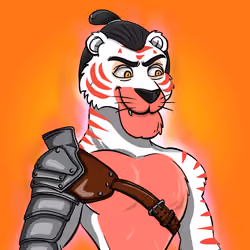 Athletic tiger #0500