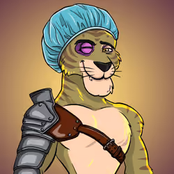 Athletic tiger #0011