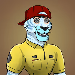 Athletic tiger #0211