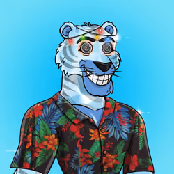 Athletic tiger #0062