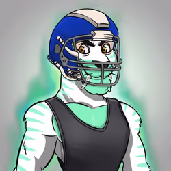 Athletic tiger #0697