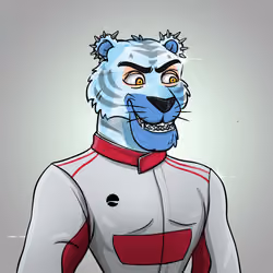 Athletic tiger #1124