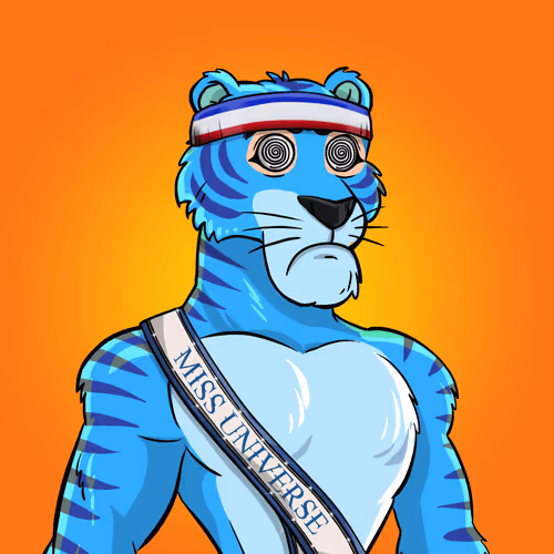 Athletic tiger #0212