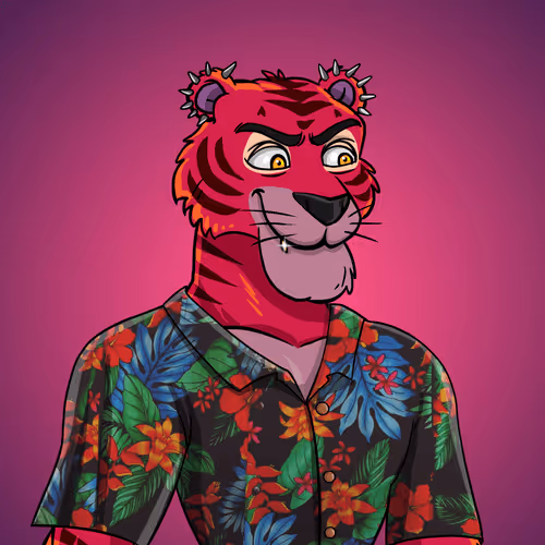 Athletic tiger #0315