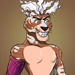 Athletic tiger #0327
