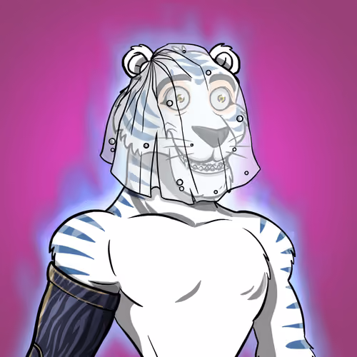 Athletic tiger #0369