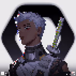 Pixelated Ghost #316