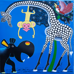 [Athumani Maulana] GIRAFFE AND MONKEY ADVICE #33