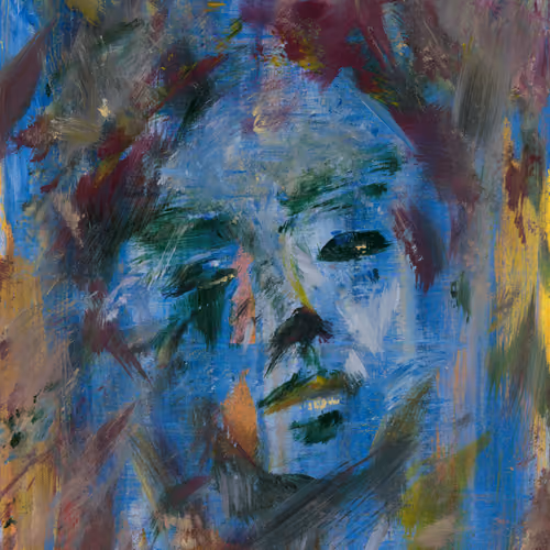 Woman in Blue
