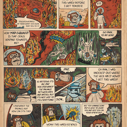 Ape Mfers Comic