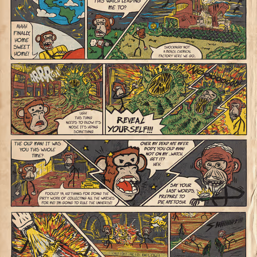 Ape Mfers Comic