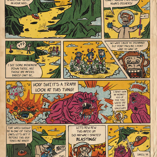 Ape Mfers Comic