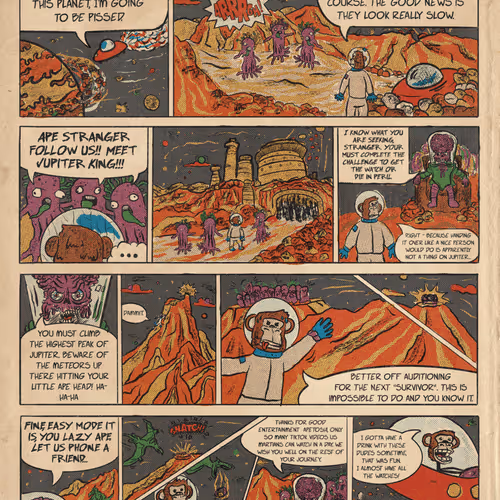 Ape Mfers Comic