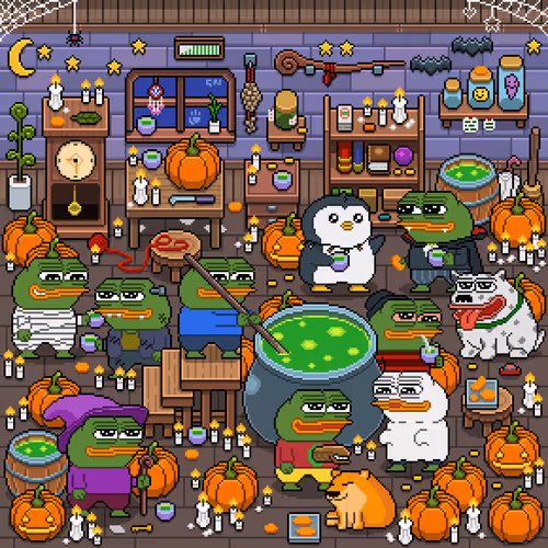 Pepe Halloween Party