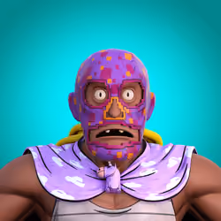 Lucha 3D Knockout #370