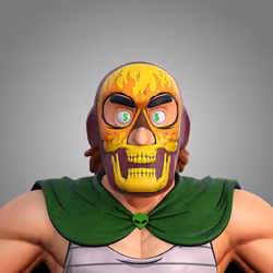 Lucha 3D Knockout #398