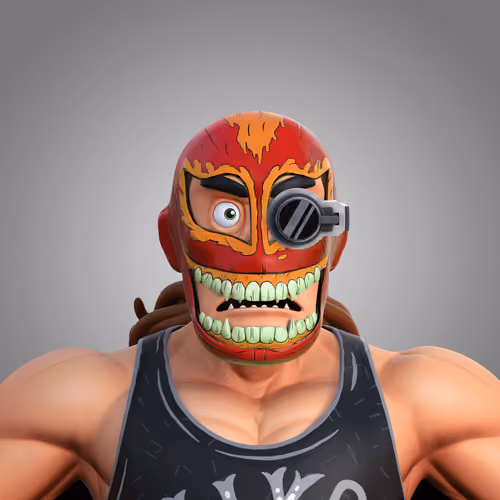 Lucha 3D Knockout #228