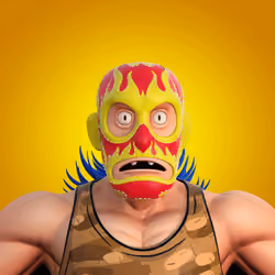 Lucha 3D Knockout #183