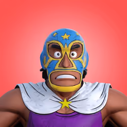 Lucha 3D Knockout #579