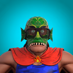 Lucha 3D Knockout #421