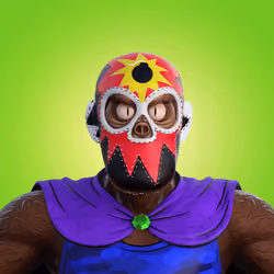 Lucha 3D Knockout #538