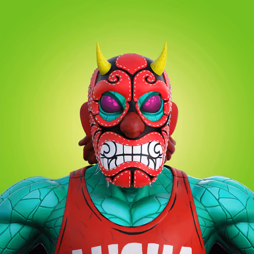 Lucha 3D Knockout #224