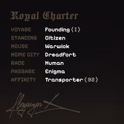 Charter #2500