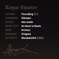 Charter #2160