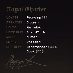 Charter #4016