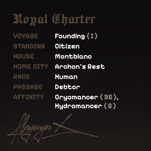 Charter #1693