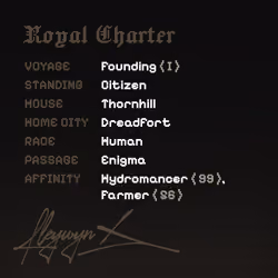 Charter #3110