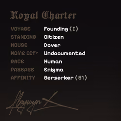 Charter #3463