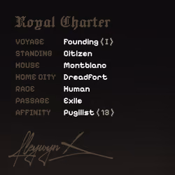 Charter #3821