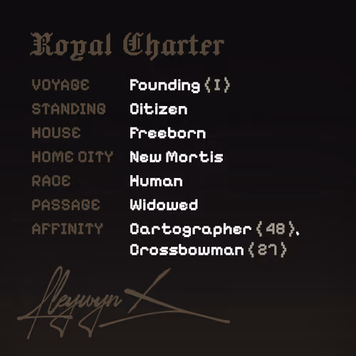 Charter #3961