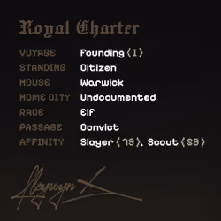 Charter #1605
