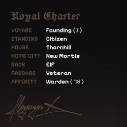 Charter #3482